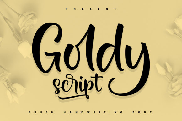 Goldy Font Poster 1