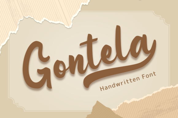 Gontela Font Gontela Font Poster 1