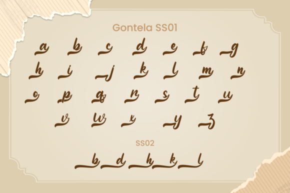 Gontela Font Poster 8