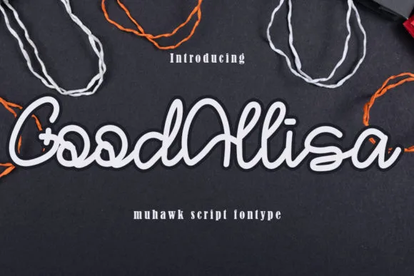 Good Allisa Font Good Allisa Font Poster 1