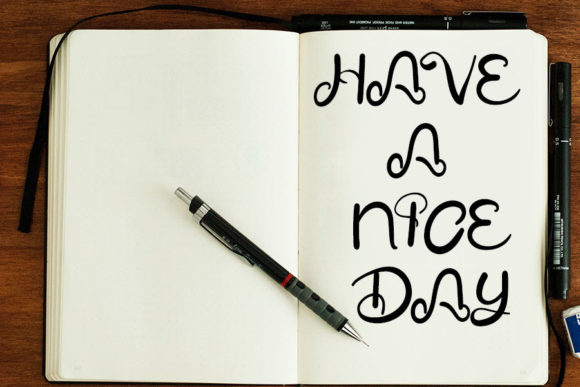 Good Allisya Font Poster 2
