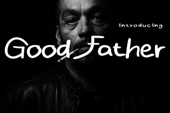 Good Father Font Poster 1