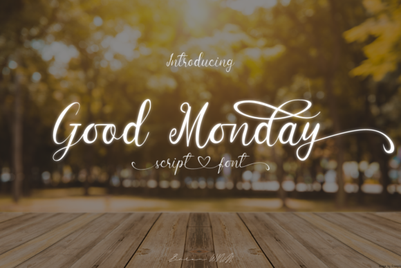 Good Monday Font Poster 1