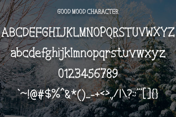 Good Mood Font Poster 3