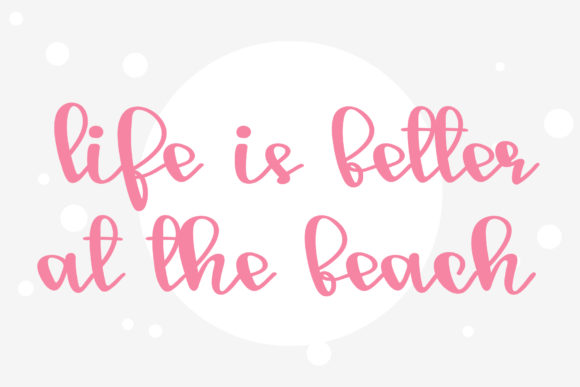 Good Morning Font Poster 5