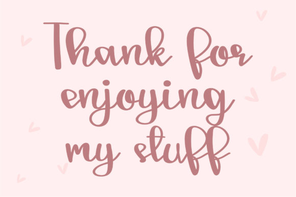 Good Morning Font Poster 8