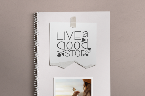 Good Story Font Poster 2