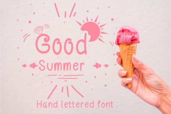 Good Summer Font Poster 1