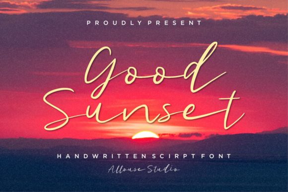 Good Sunset Font