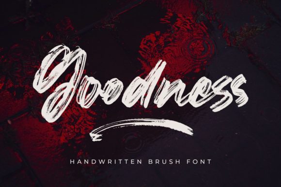 Goodness Font Poster 1