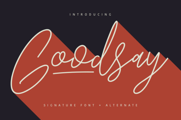 Goodsay Font Poster 1