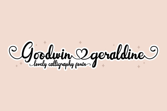 Goodwin Geraldine Font Poster 1