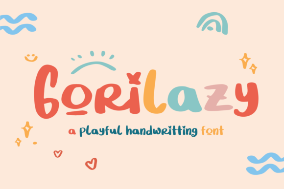 Gorilazy Font Poster 1