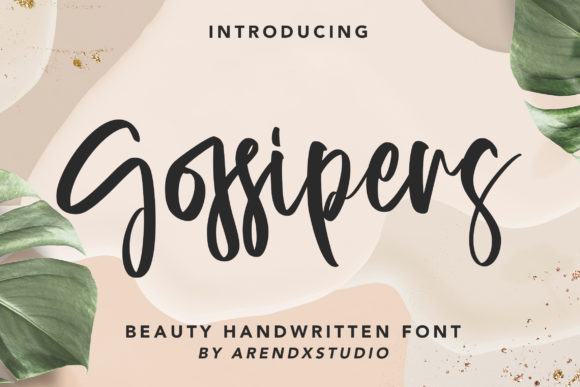 Gossipers Font Poster 1