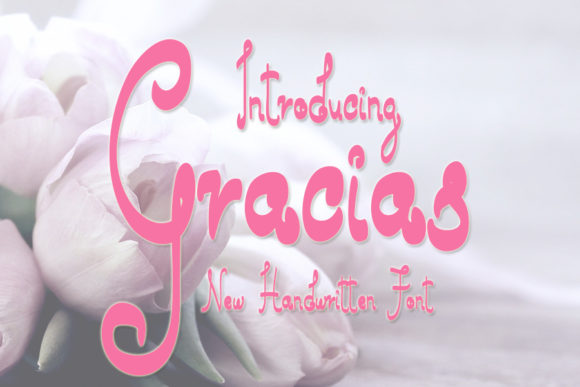 Gracias Font Poster 1