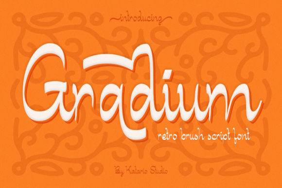 Gradium Font Poster 1