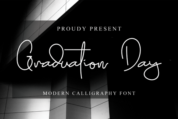 Graduation Day Font Poster 1