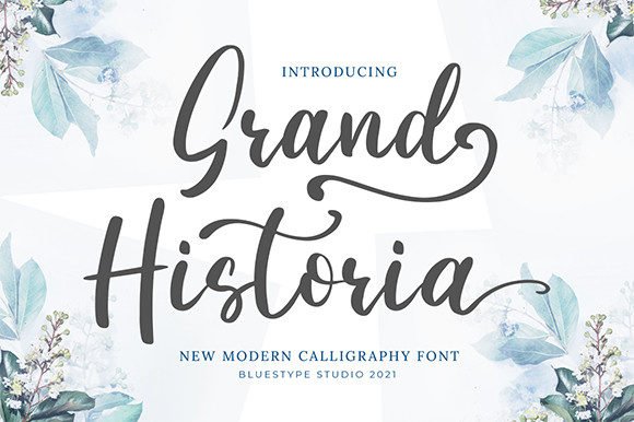 Grand Historia Font Poster 1