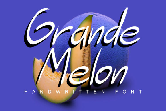Grande Melon Font Poster 1