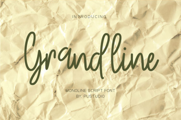 Grandline Font Poster 1