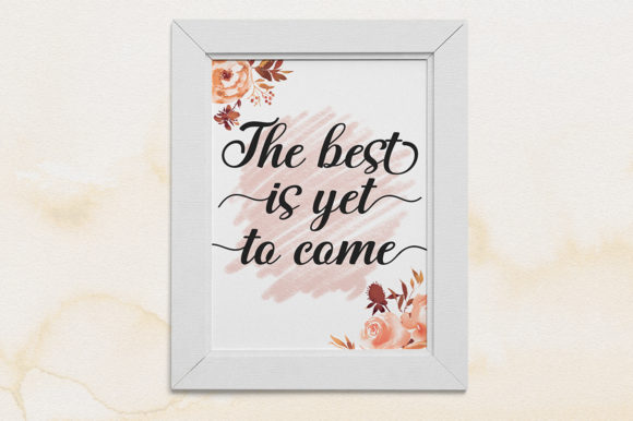 Granelly Script Font Poster 4