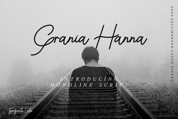 Grania Hanna Font Poster 1