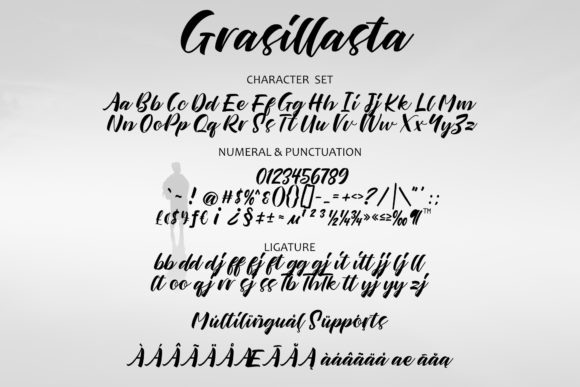 Grasillasta Font Poster 5