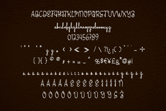 Grassina Font Poster 4
