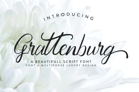 Grattenburg Font