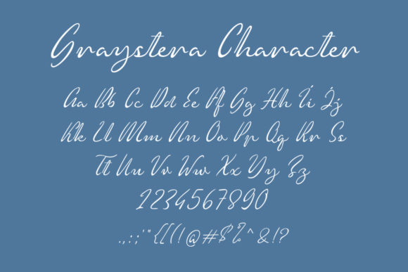 Graystera Font Poster 5