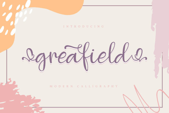 Greafield Font Poster 1