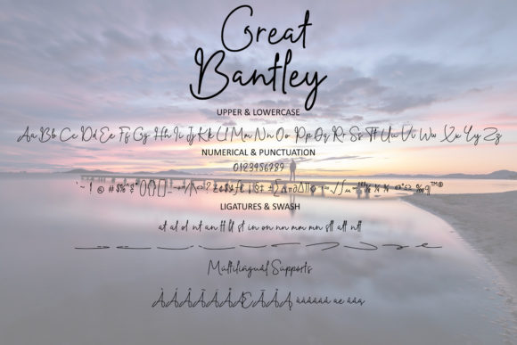 Great Bantley Font Poster 4