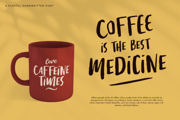 Great Friend Font Poster 4