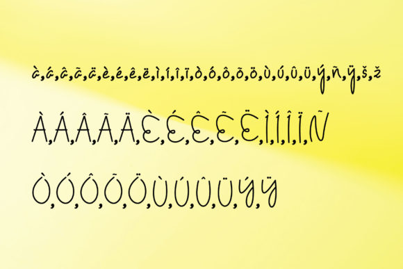 Great Job Font Poster 6