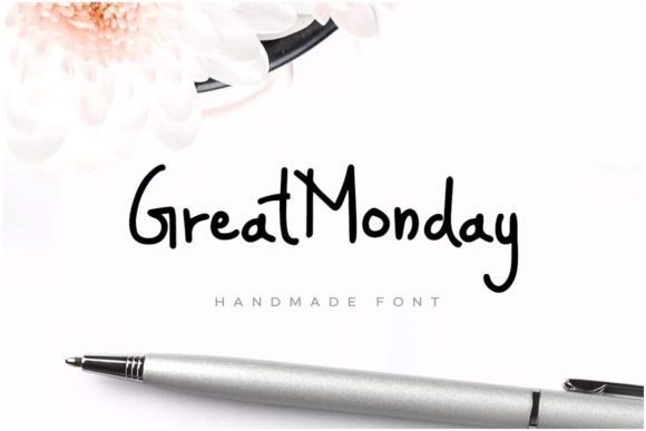 Great Monday Font Poster 1