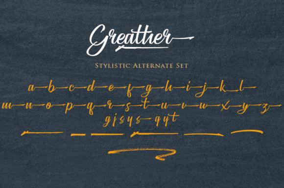 Greather Font Poster 3