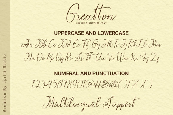 Greatton Font Poster 6