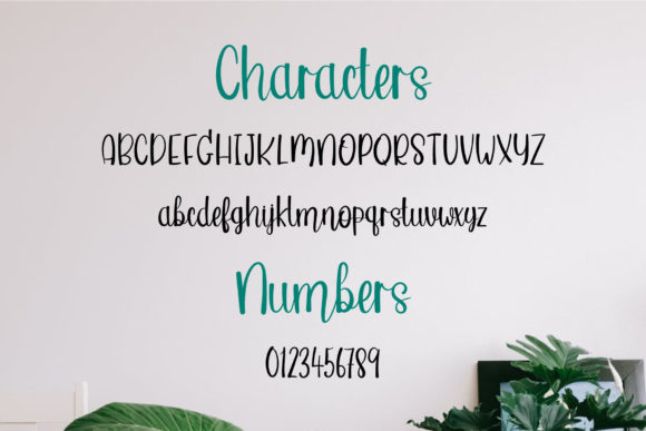 Green Emoji Font Poster 5