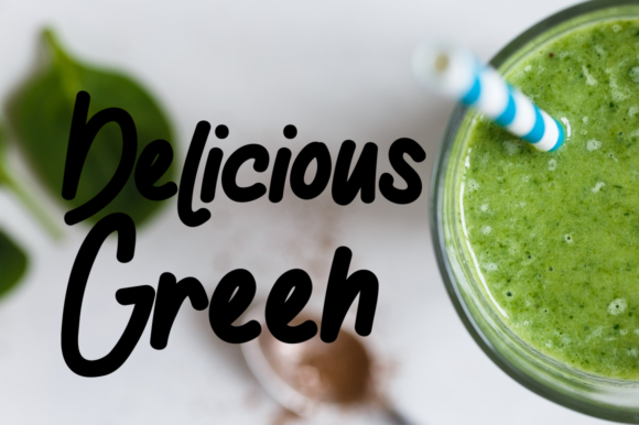 Green Juice Font Poster 4