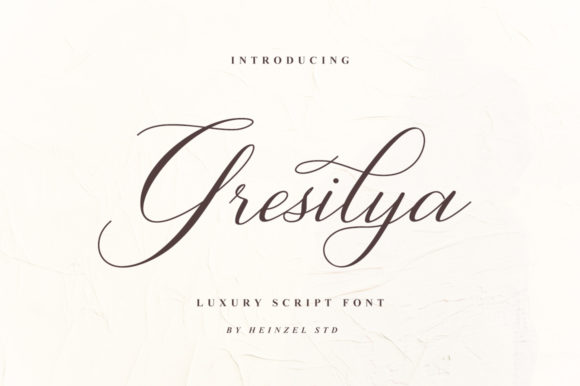 Gresilya Font Poster 1