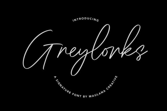 Greylorks Font Poster 1