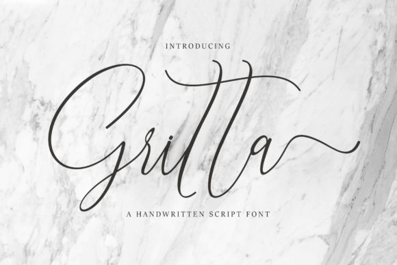 Gritta Font Poster 1