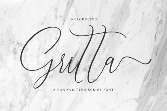 Gritta Font Gritta Font Poster 1