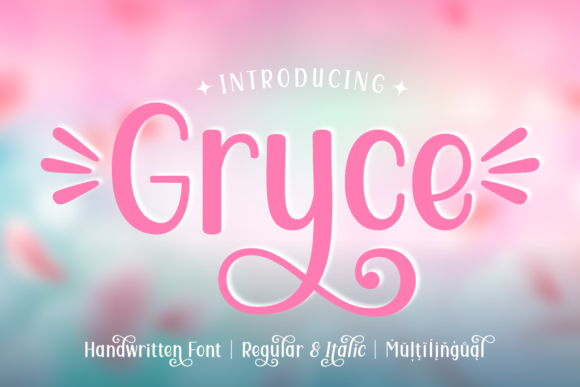 Gryce Font