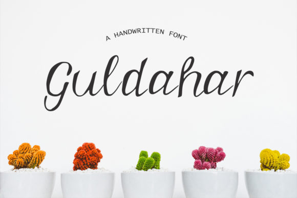 Guldahar Font Poster 1