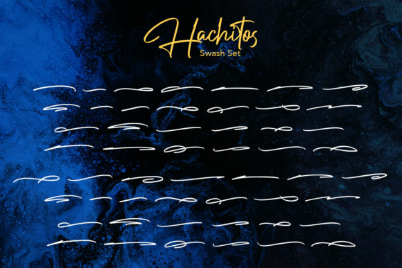 Hachitos Font Poster 10