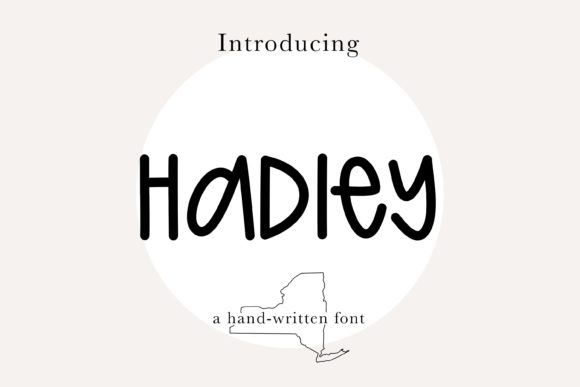 Hadley Font Poster 1