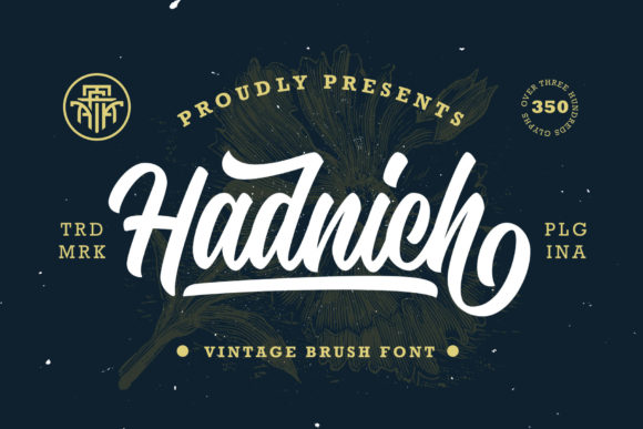 Hadnich Font Poster 1