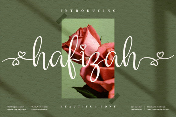Hafizah Font Poster 1