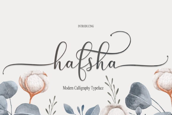 Hafsha Font Poster 1